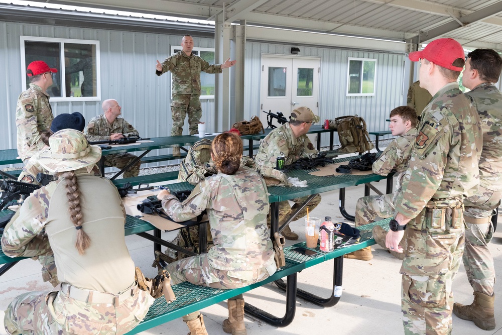 181st Security Forces Sharpen Readiness with Weapons Safety Training at Wright-Patterson Air Force Base