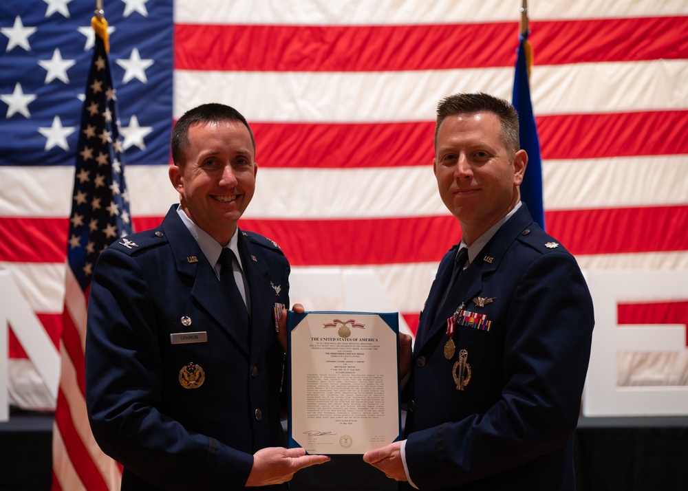 576th Flight Test Squadron Change of Command