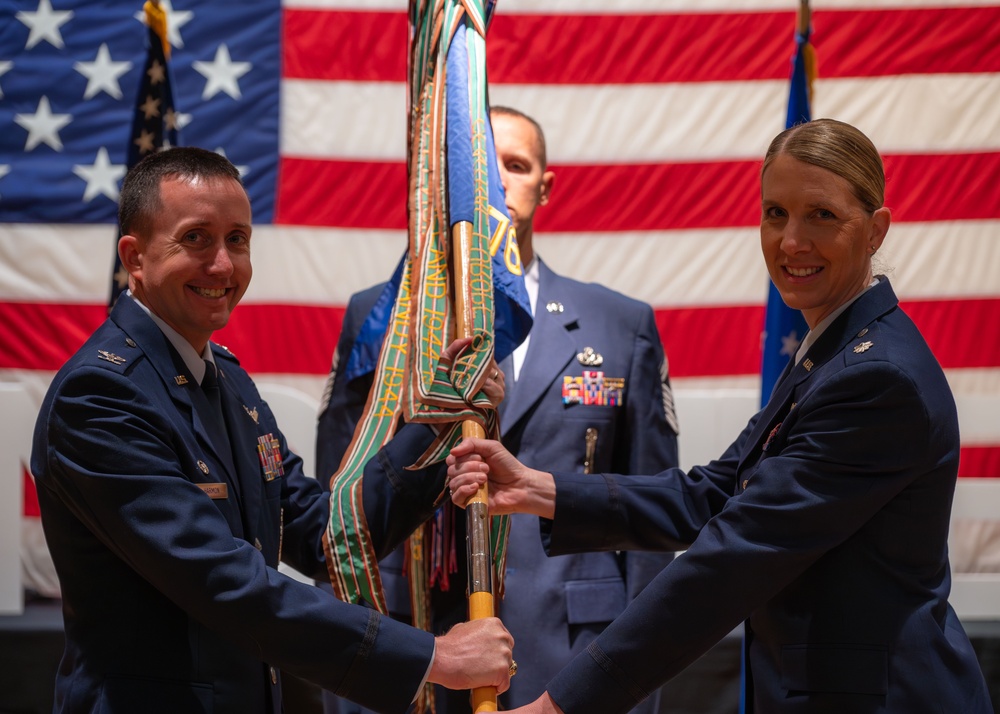 576th Flight Test Squadron Change of Command