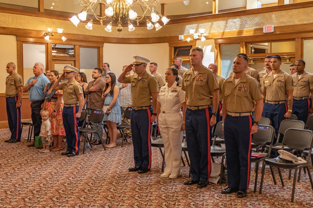 Recruiting Station Phoenix Change of Command