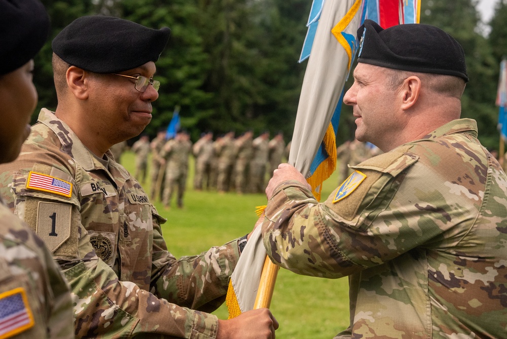 201st Expeditionary Military Intelligence Brigade Change of Command