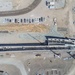Overhead View Shows Fish Passage Construction Progress
