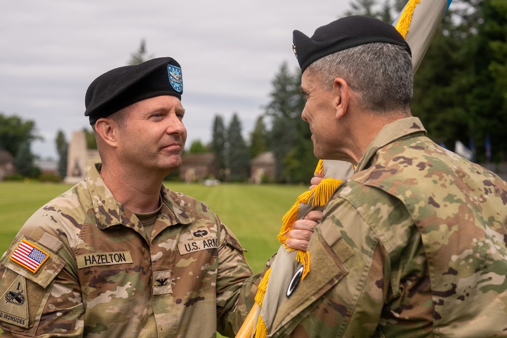 201st Expeditionary Military Intelligence Brigade Change of Command
