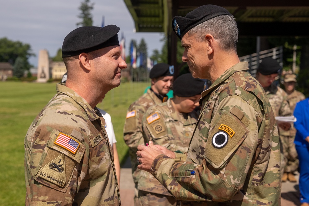 201st Expeditionary Military Intelligence Brigade Change of Command