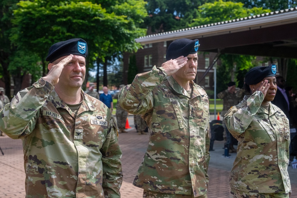 201st Expeditionary Military Intelligence Brigade Change of Command