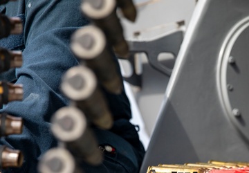USS Preble Conducts CIWS Live-Fire Exercise