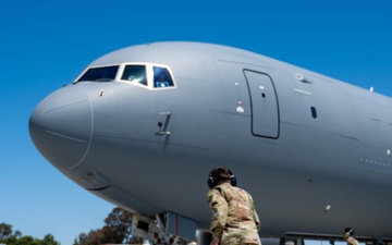 New KC-46 delivered to Travis AFB