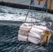 USS Preble Conducts Underway Replenishment with USNS Washington Chambers