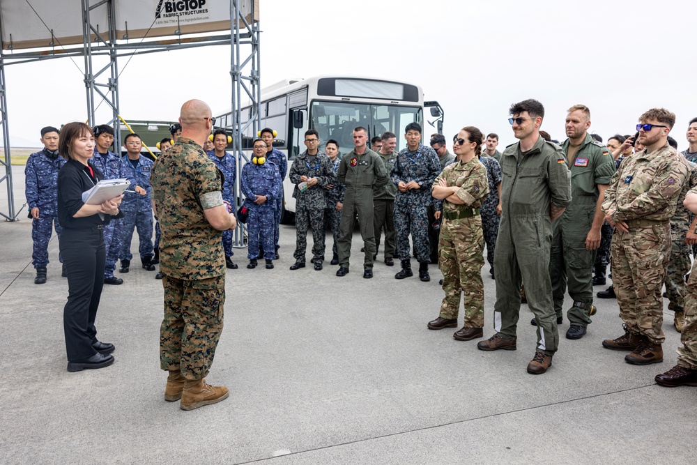 MCAS Iwakuni ARFF Multinational Crash Damaged or Disabled Aircraft Recovery training