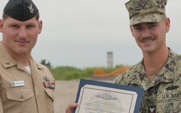 NMCB-3 Seabee Earns EXW Specialist Pin at MCAS Iwakuni