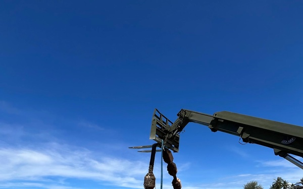 Repair and Upgrade Small Boat Jetty Project desalination tank demolition