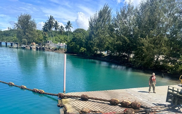 Repair and Upgrade Small Boat Jetty Project desalination tank demolition