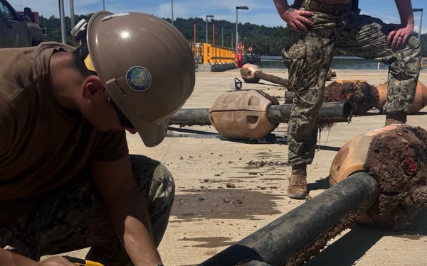 Repair and Upgrade Small Boat Jetty Project desalination tank demolition