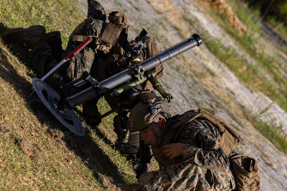 12th LCT Executes a Live-Fire Mortar Range