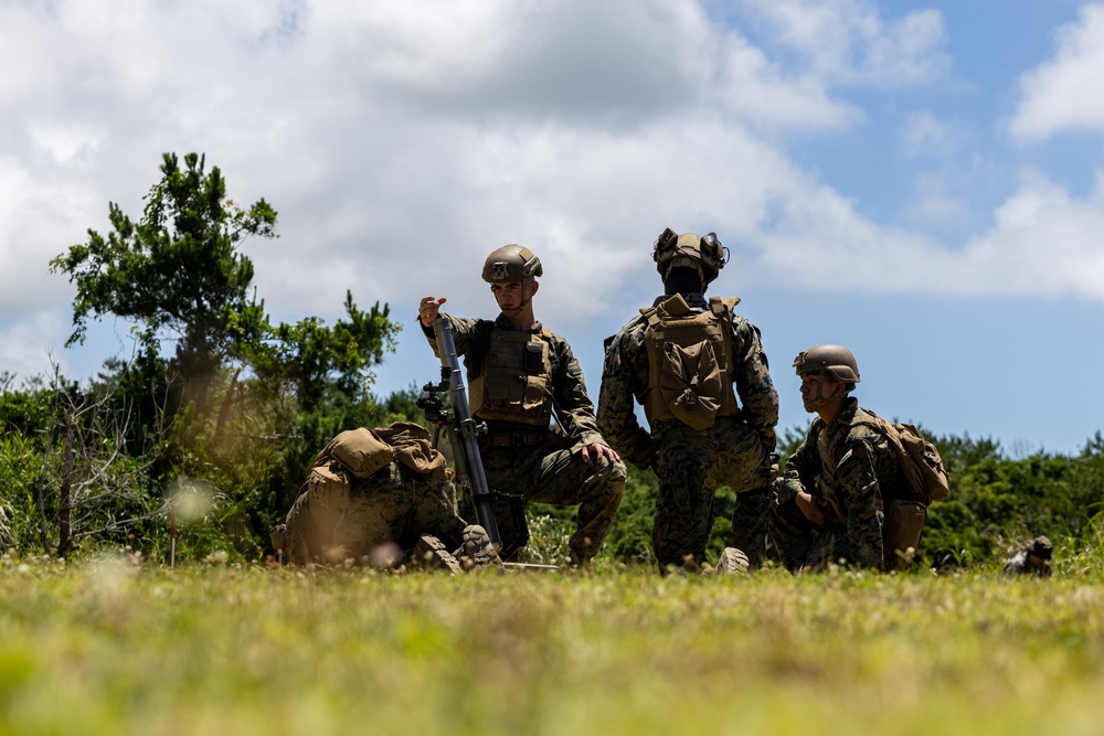 12th LCT Executes a Live-Fire Mortar Range
