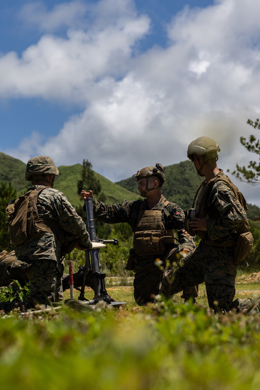 12th LCT Executes a Live-Fire Mortar Range