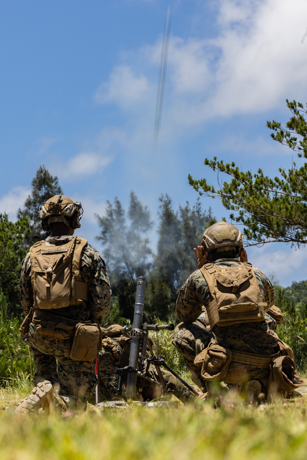 12th LCT Executes a Live-Fire Mortar Range