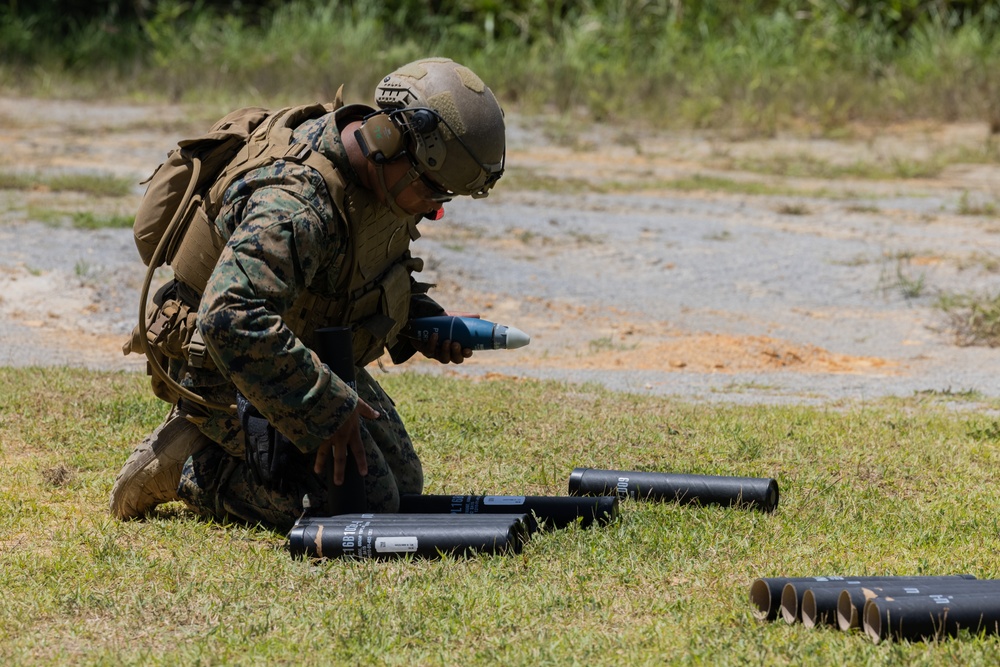 12th LCT Executes a Live-Fire Mortar Range
