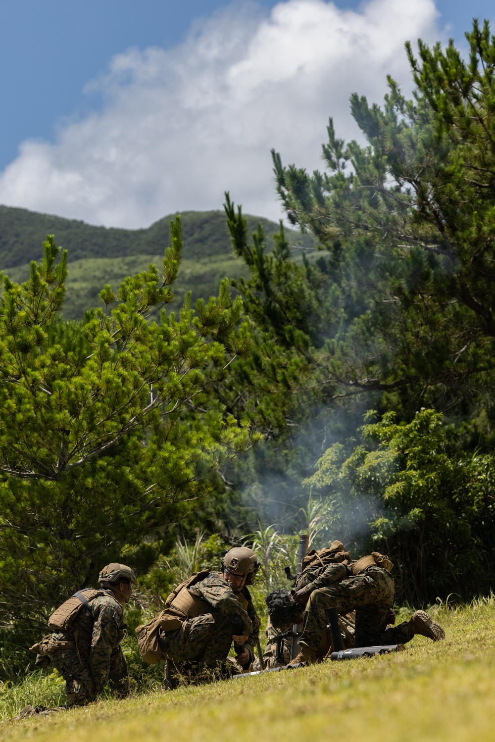 12th LCT Executes a Live-Fire Mortar Range