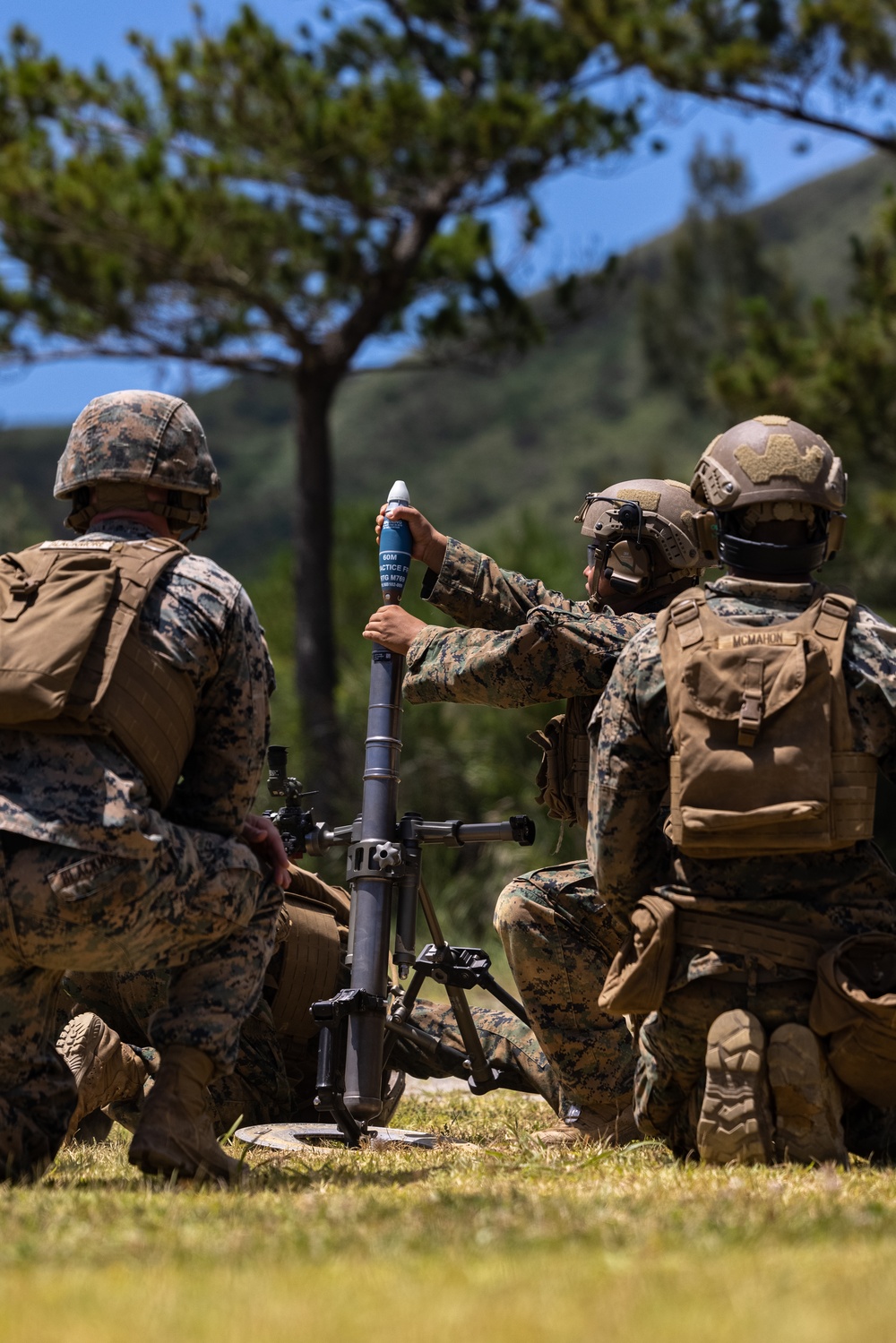 12th LCT Executes a Live-Fire Mortar Range