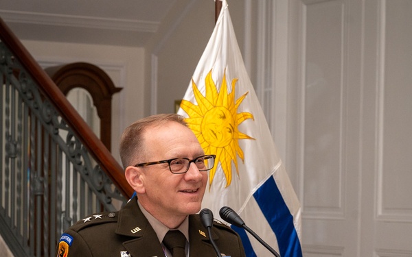 Connecticut Guard and Uruguay Commemorate 25-Year Partnership with Diplomatic and Military Celebration