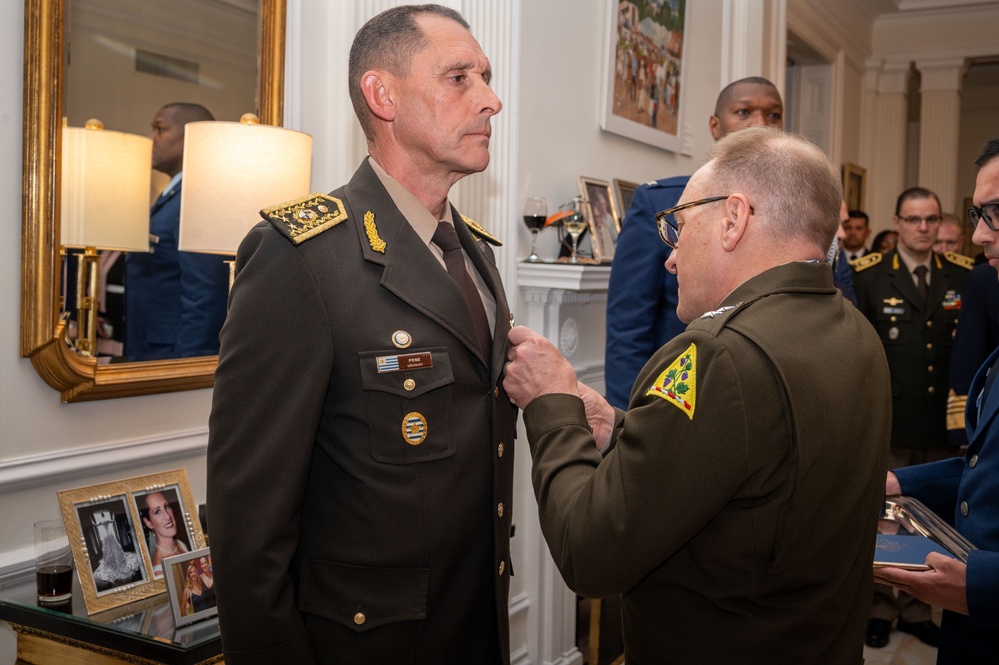 Connecticut Guard and Uruguay Commemorate 25-Year Partnership with Diplomatic and Military Celebration