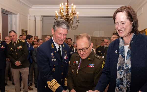 Connecticut Guard and Uruguay Commemorate 25-Year Partnership with Diplomatic and Military Celebration