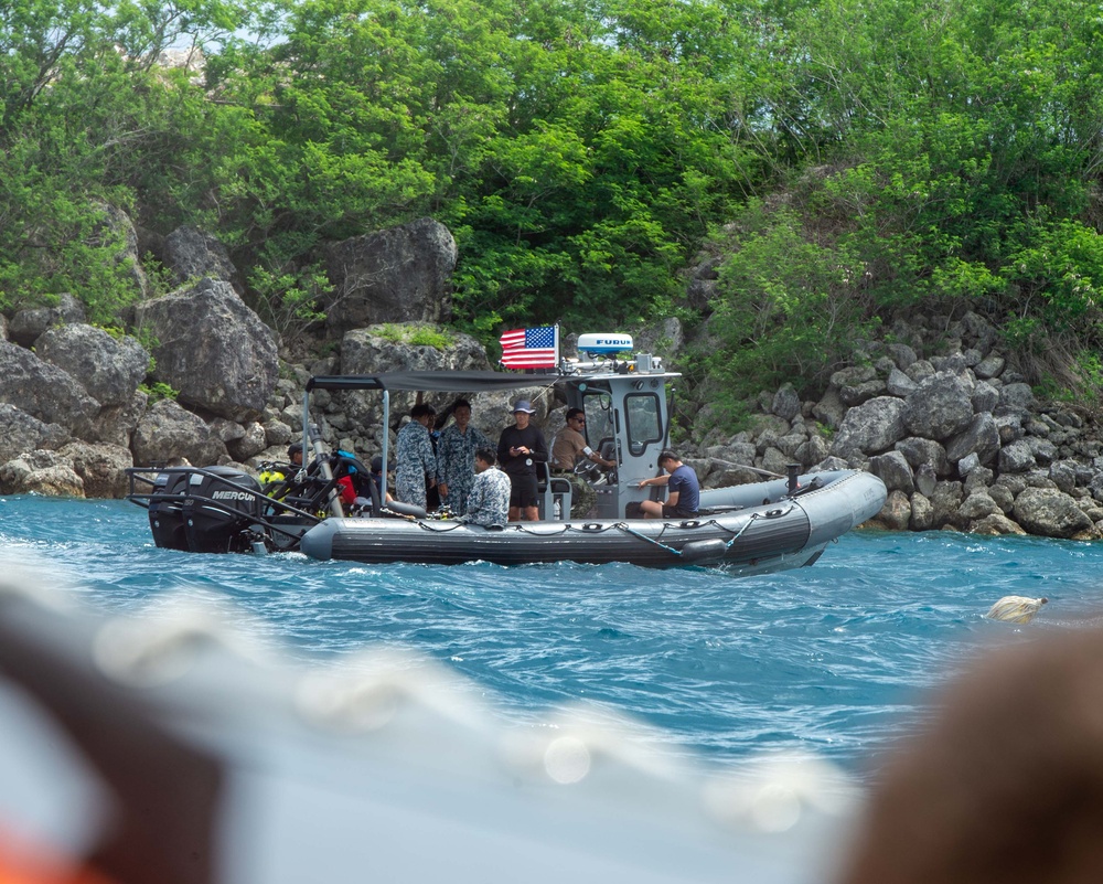 EODMU 5, RSN Naval Diving Unit Bi-lateral Training