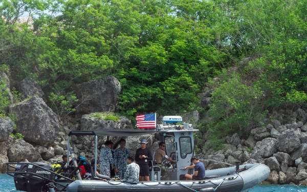 EODMU 5, RSN Naval Diving Unit Bi-lateral Training