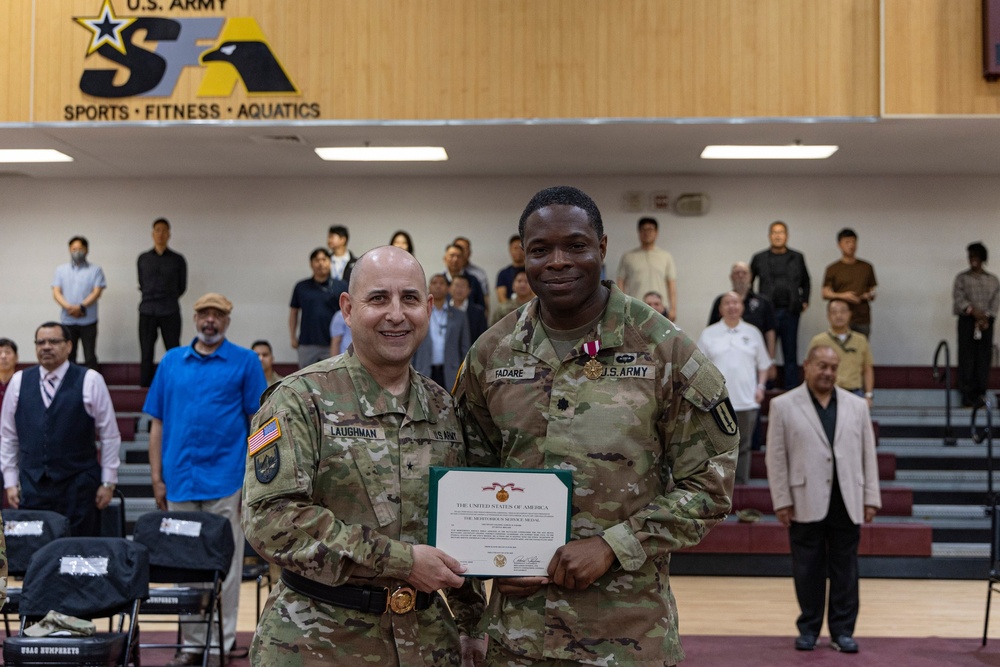 41st Signal Battalion Change of Command Ceremony