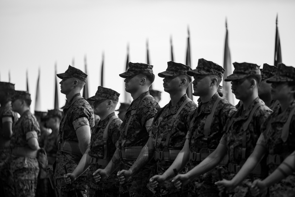 Marine Aircraft Group 12 host change of command ceremony
