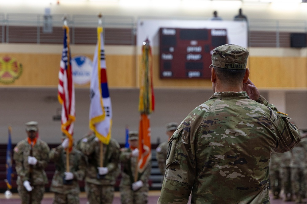 41st Signal Battalion Change of Command Ceremony