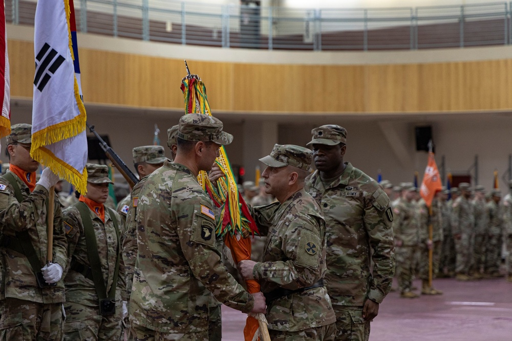 41st Signal Battalion Change of Command Ceremony