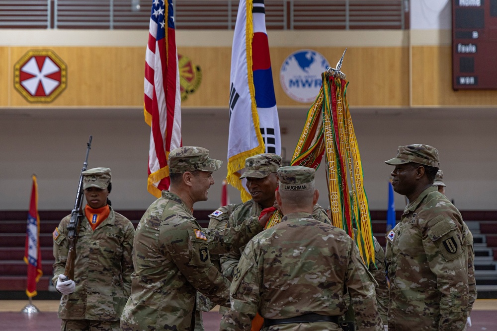 41st Signal Battalion Change of Command Ceremony