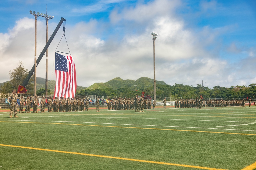 9th Engineer Support Battalion Change of Command Ceremony