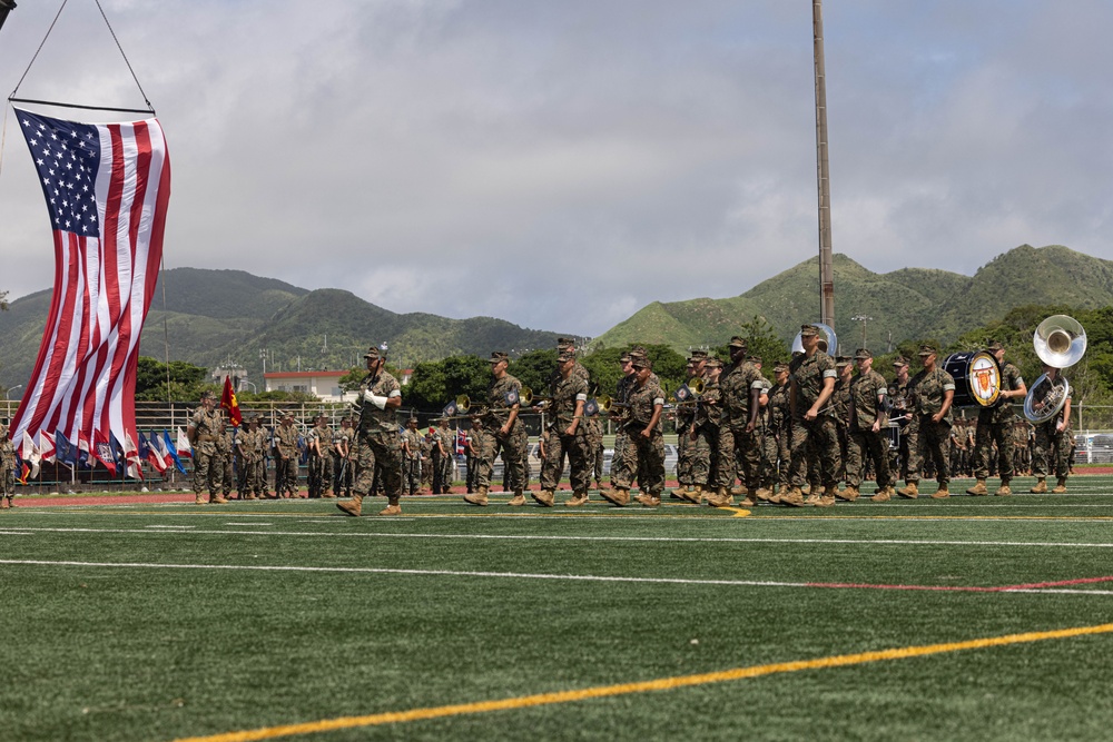 9th Engineer Support Battalion Change of Command Ceremony