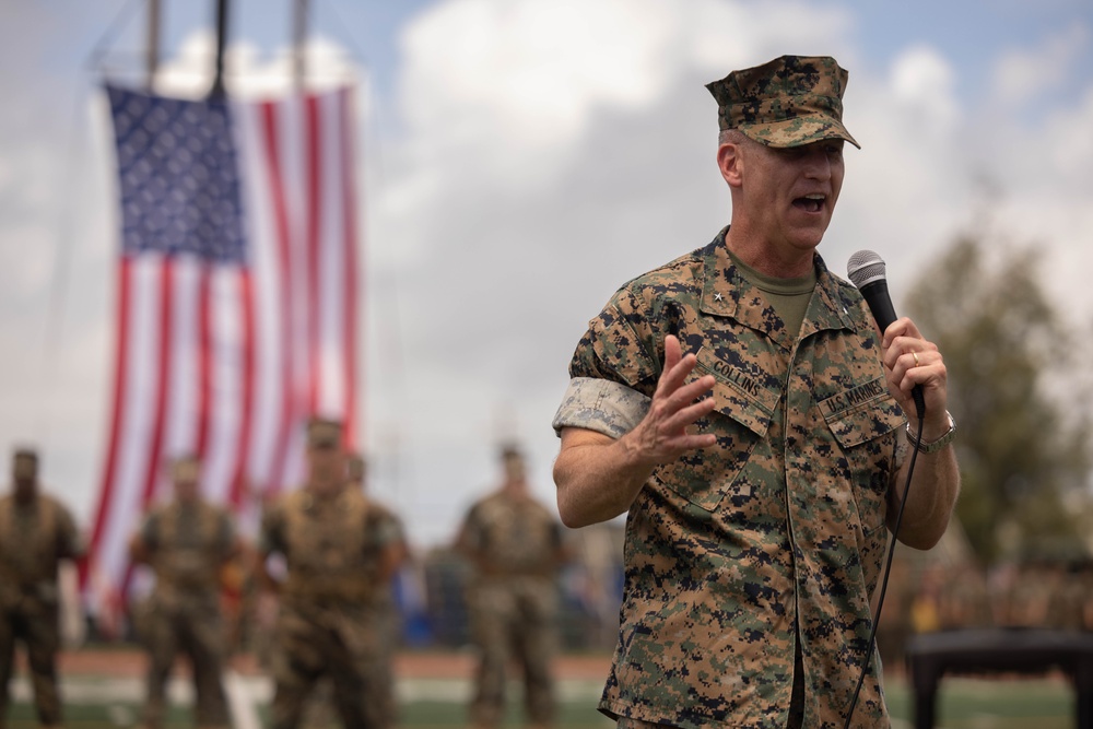9th Engineer Support Battalion Change of Command Ceremony