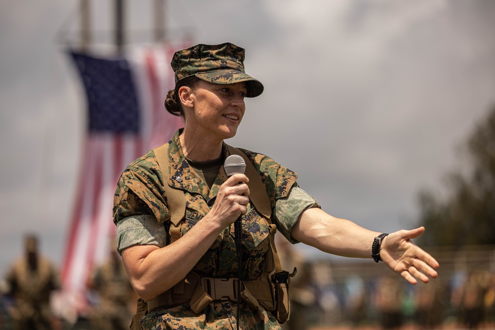 9th Engineer Support Battalion Change of Command Ceremony