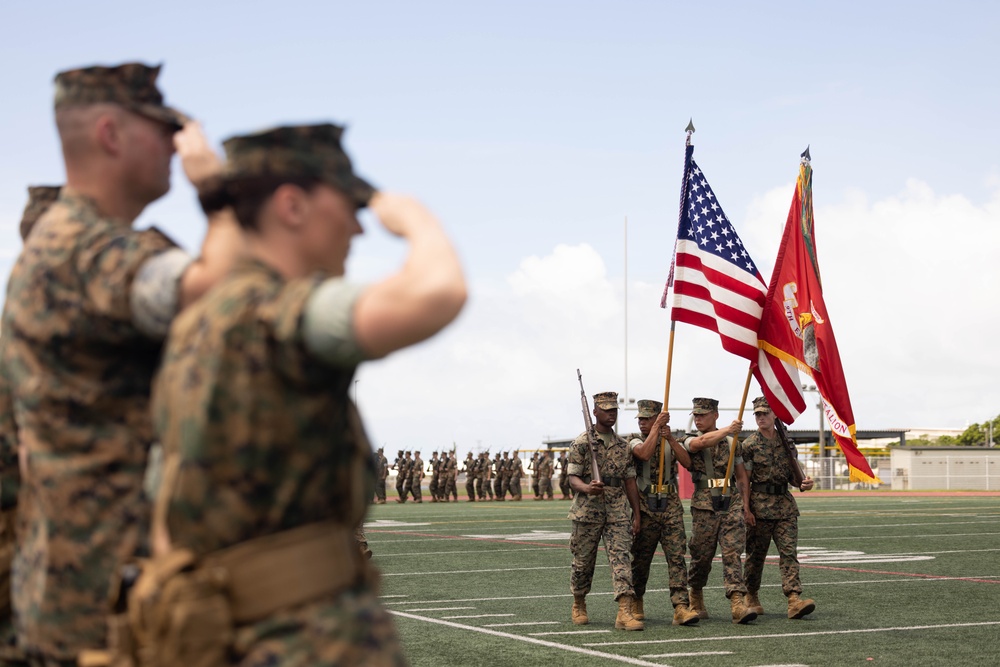9th Engineer Support Battalion Change of Command Ceremony
