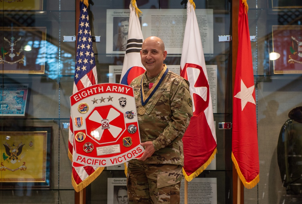 BG Laughman PCS ceremony