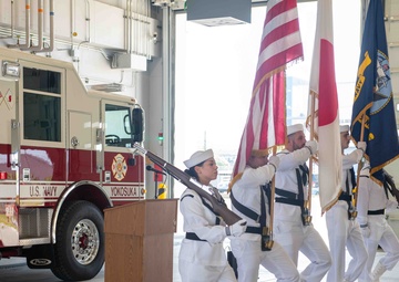 First U.S. Navy Fire Station Opens in Kanto Plains after 20 Years