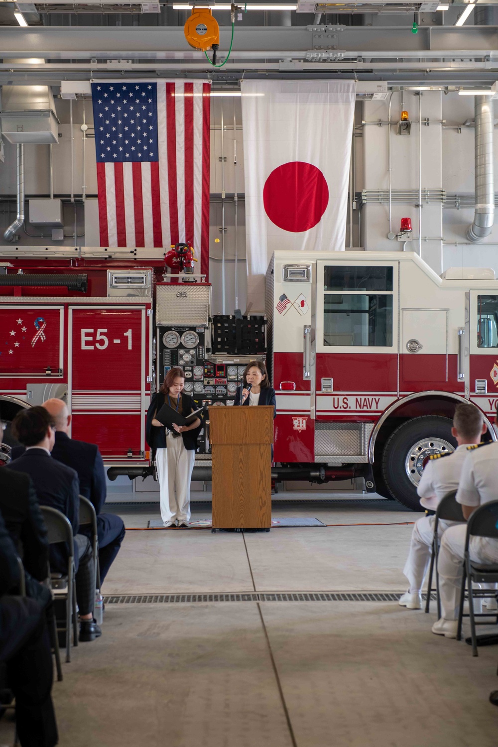 First U.S. Navy Fire Station Opens in Kanto Plains after 20 Years