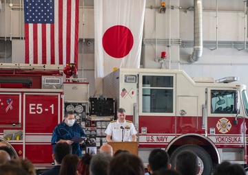 First U.S. Navy Fire Station Opens in Kanto Plains after 20 Years