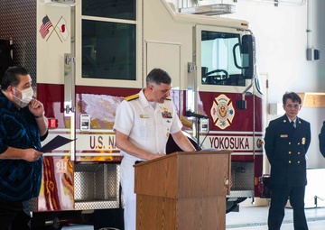 First U.S. Navy Fire Station Opens in Kanto Plains after 20 Years