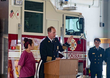 First U.S. Navy Fire Station Opens in Kanto Plains after 20 Years