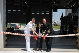 First U.S. Navy Fire Station Opens in Kanto Plains after 20 Years