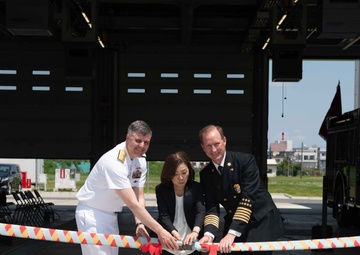 First U.S. Navy Fire Station Opens in Kanto Plains after 20 Years