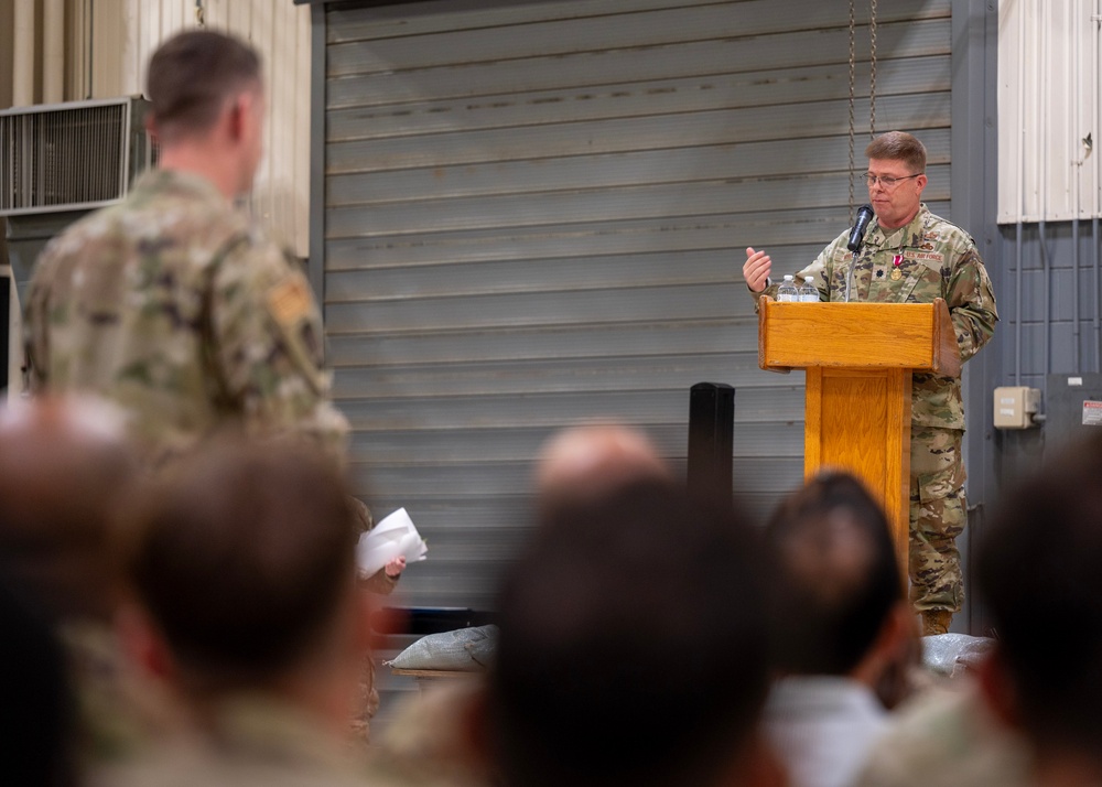 51st MUNS Change of Command