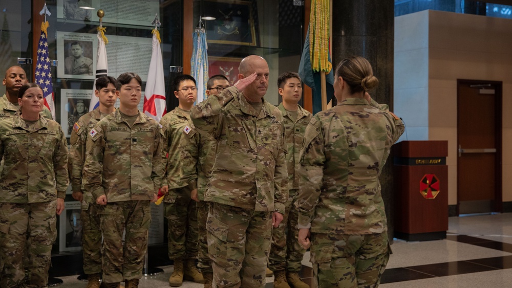 20th PAD Change of Command