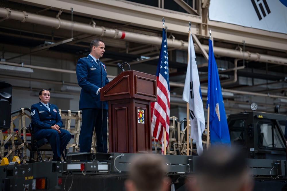 731st AMS Change of Command